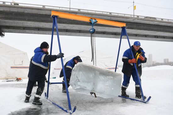 Russia Religion Epiphany Preparations