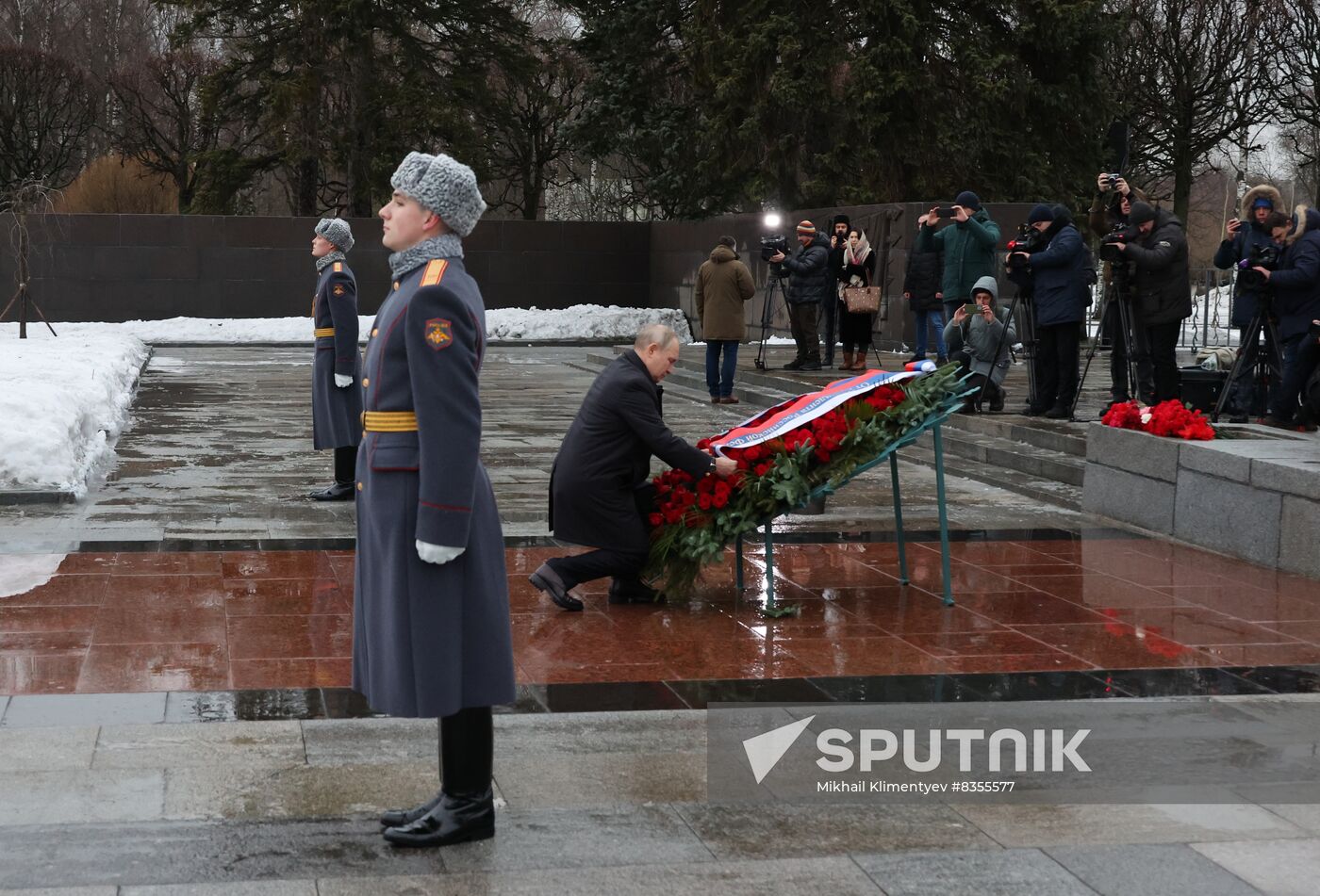 Russia WWII Leningrad Siege Breakthrough Anniversary
