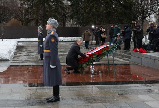 Russia WWII Leningrad Siege Breakthrough Anniversary