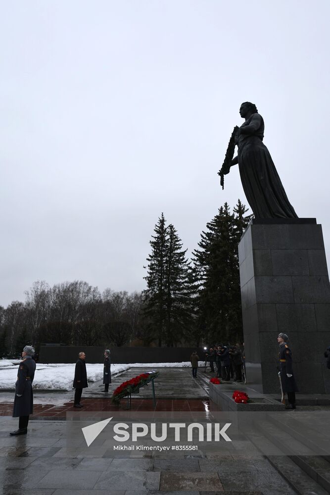 Russia WWII Leningrad Siege Breakthrough Anniversary