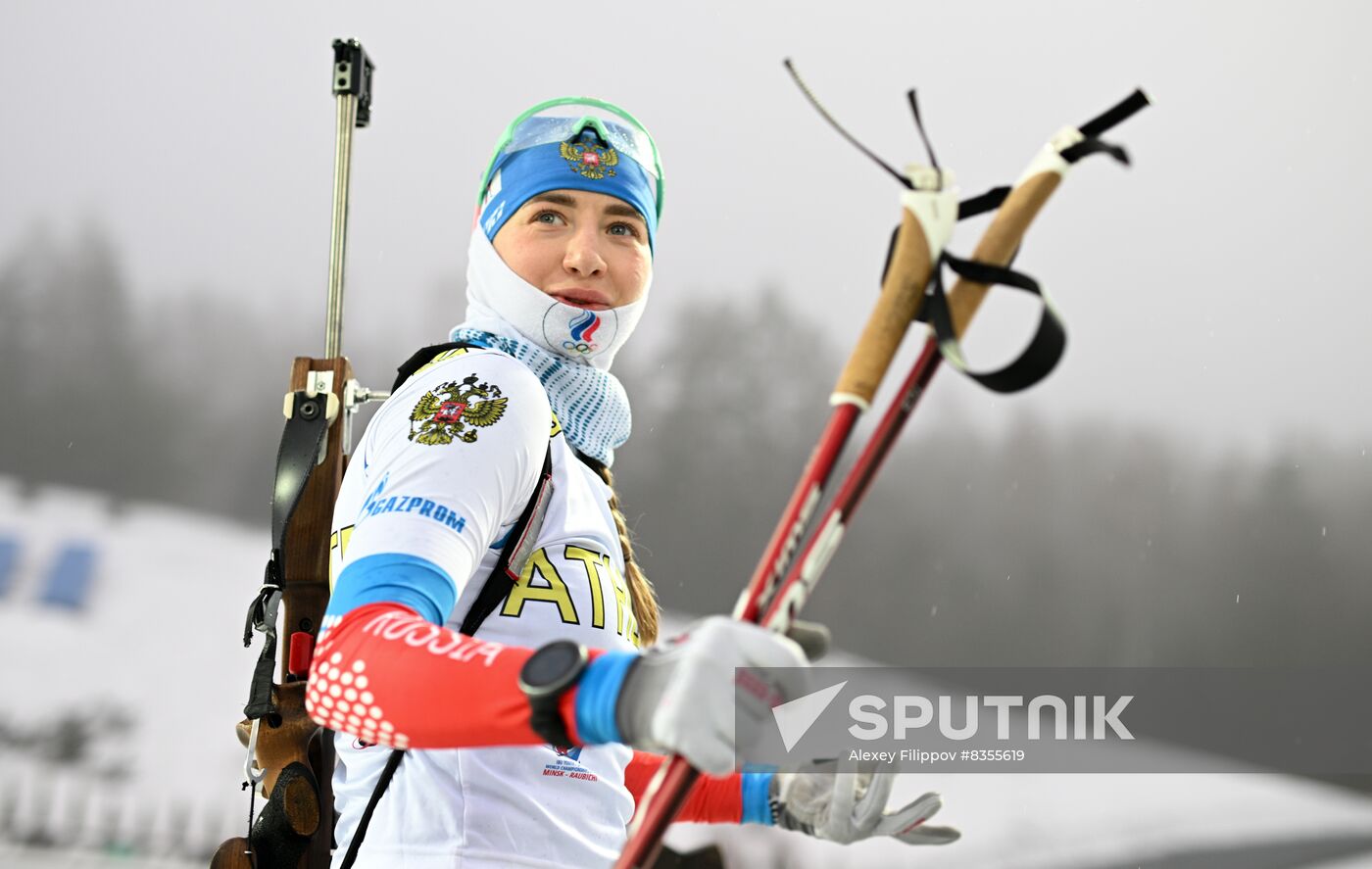 Belarus Biathlon Commonwealth Cup Training