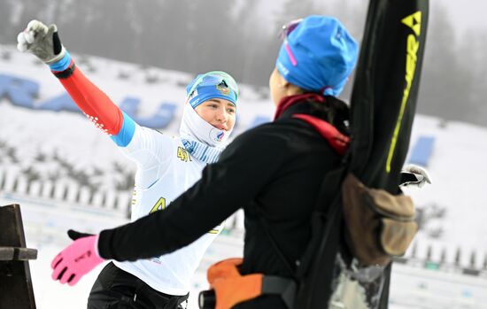 Belarus Biathlon Commonwealth Cup Training