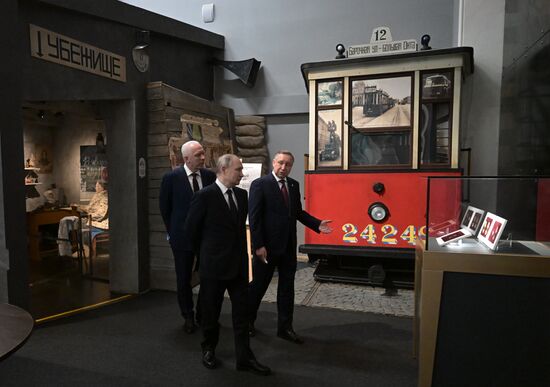 Russia WWII Leningrad Siege Breakthrough Anniversary