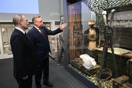 Russia WWII Leningrad Siege Breakthrough Anniversary
