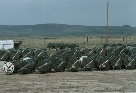 Implementation of USSR-US Treaty on Missiles Elimination