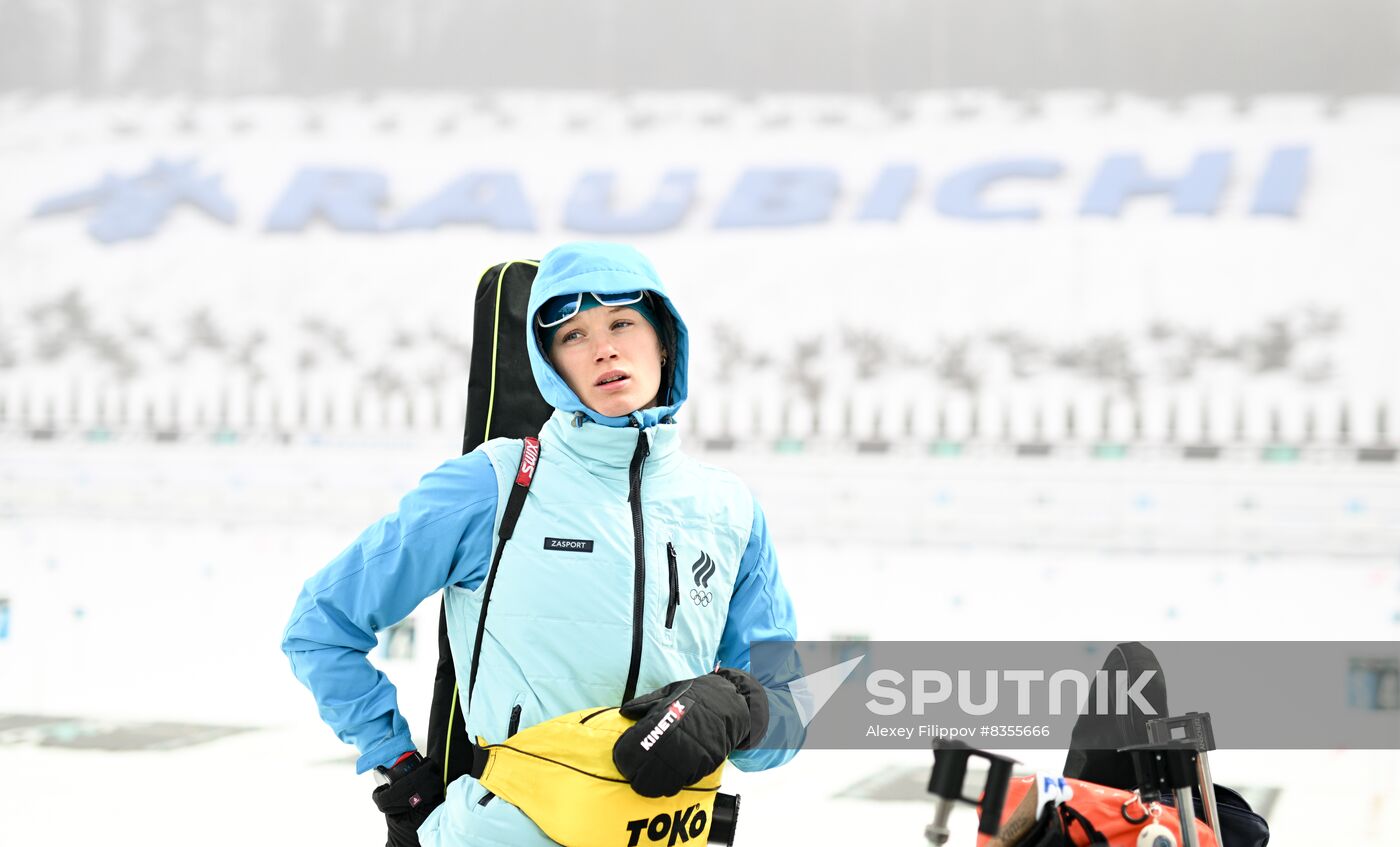 Belarus Biathlon Commonwealth Cup Training