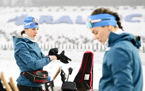 Belarus Biathlon Commonwealth Cup Training