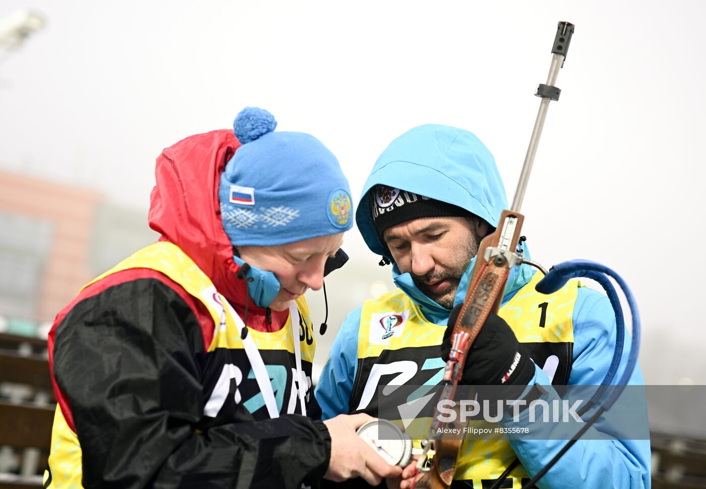 Belarus Biathlon Commonwealth Cup Training