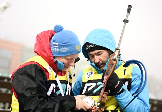 Belarus Biathlon Commonwealth Cup Training