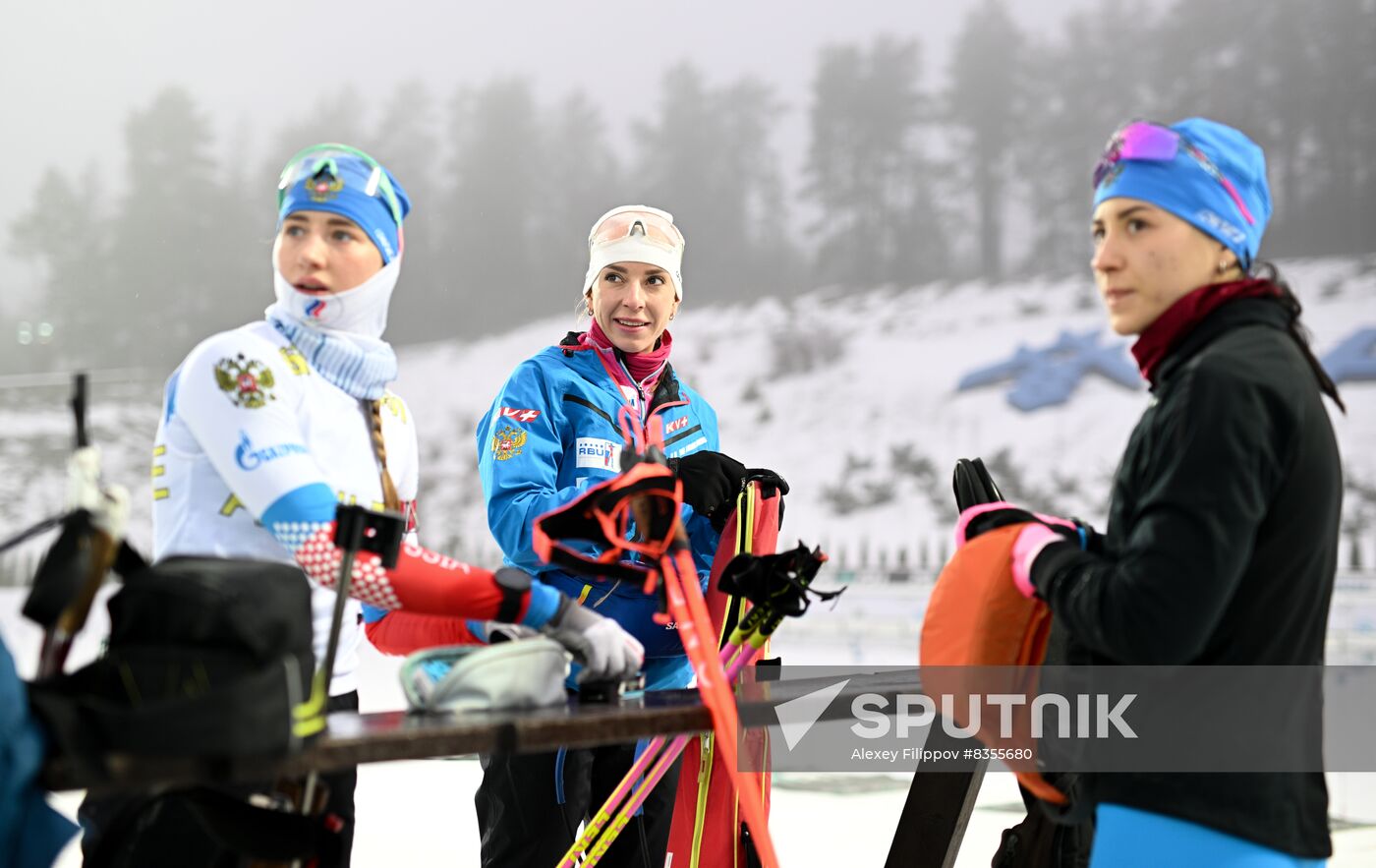 Belarus Biathlon Commonwealth Cup Training