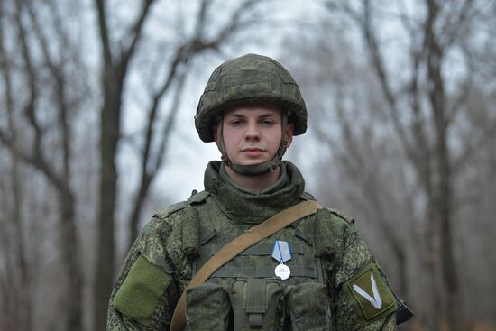 Russia Ukraine Military Operation Sappers Awarding
