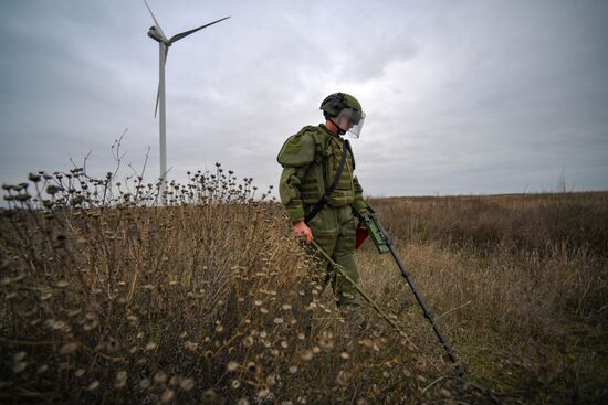 Russia Ukraine Military Operation Sappers