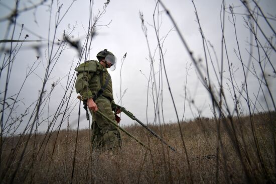 Russia Ukraine Military Operation Sappers