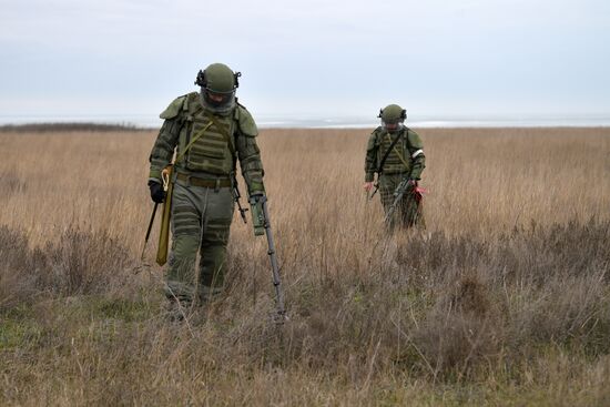 Russia Ukraine Military Operation Sappers