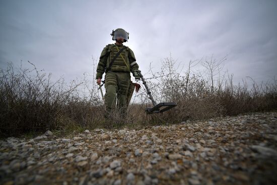Russia Ukraine Military Operation Sappers