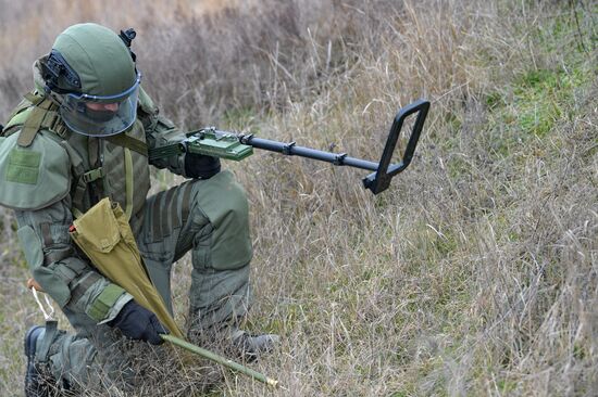 Russia Ukraine Military Operation Sappers