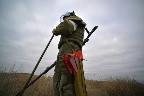 Russia Ukraine Military Operation Sappers