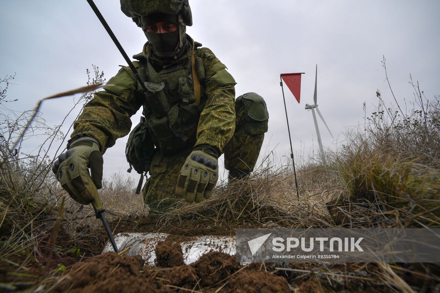 Russia Ukraine Military Operation Sappers
