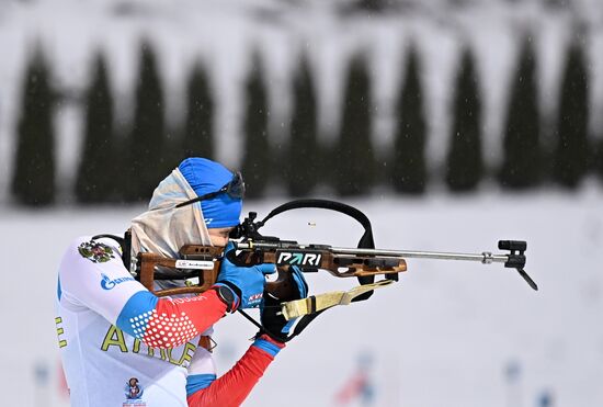 Belarus Biathlon Commonwealth Cup Training