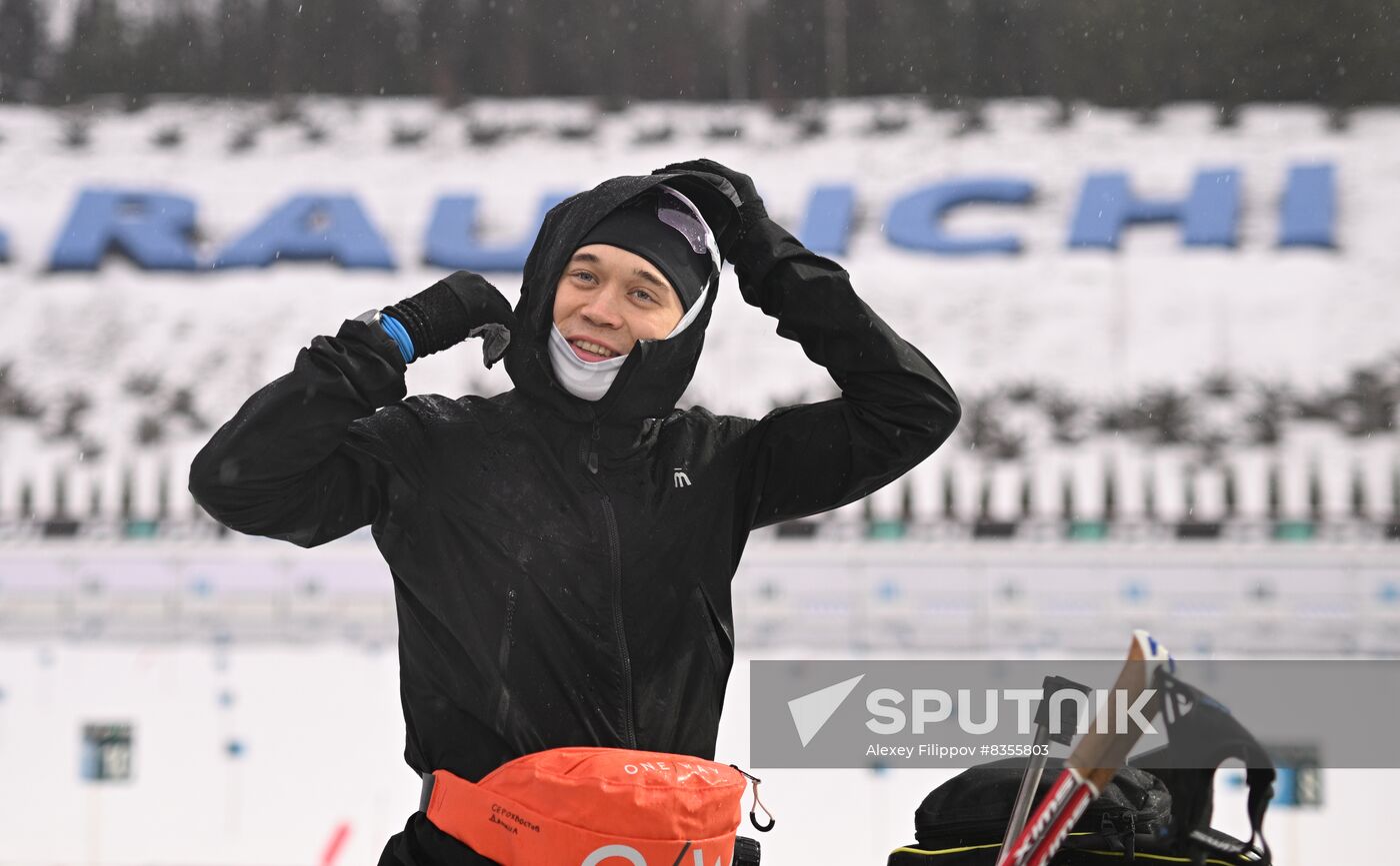 Belarus Biathlon Commonwealth Cup Training