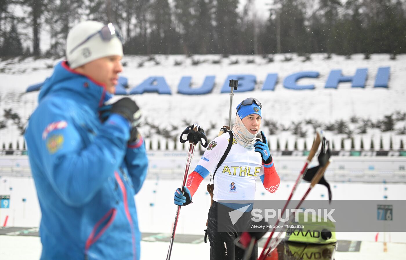 Belarus Biathlon Commonwealth Cup Training