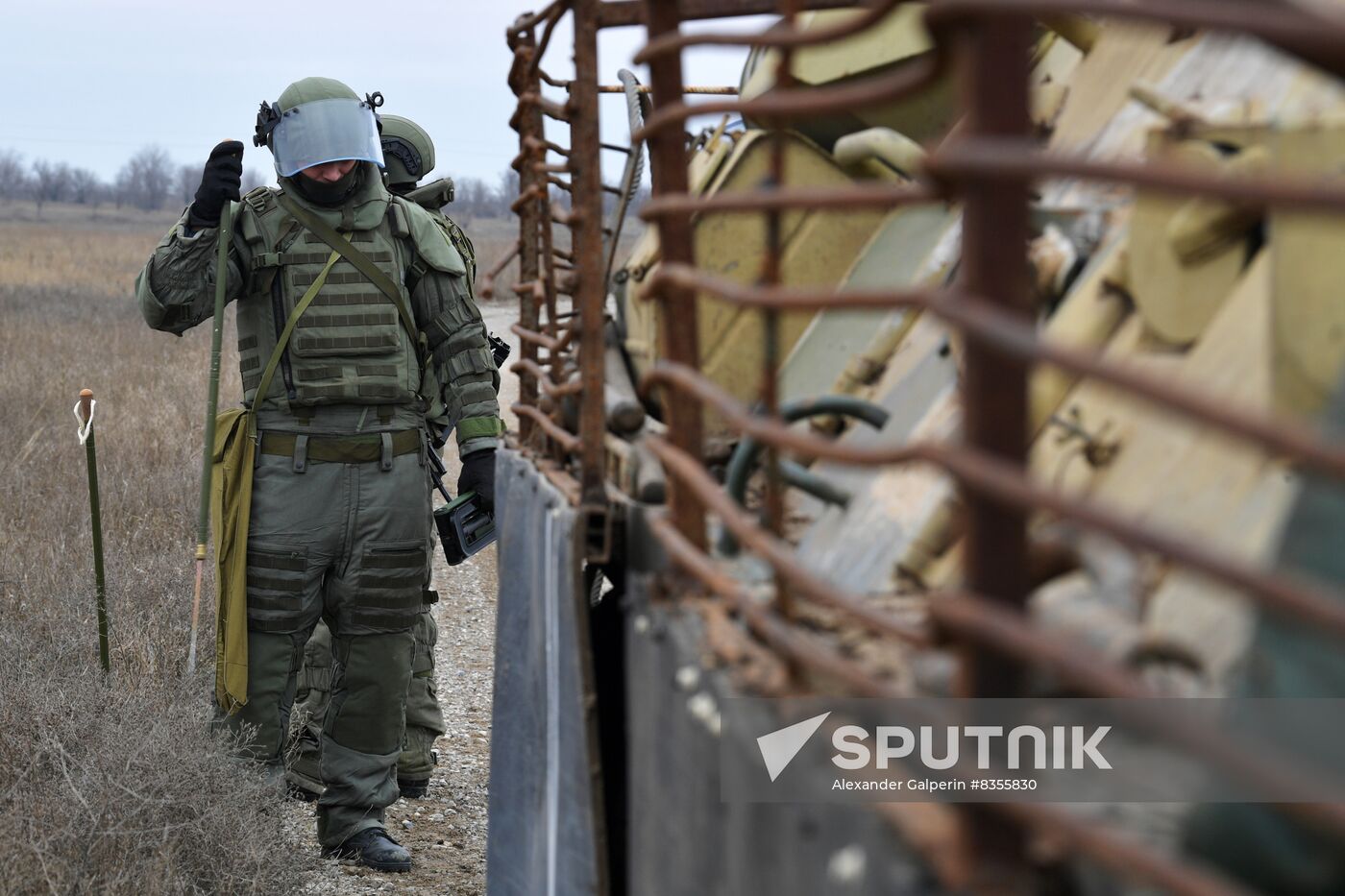 Russia Ukraine Military Operation Sappers