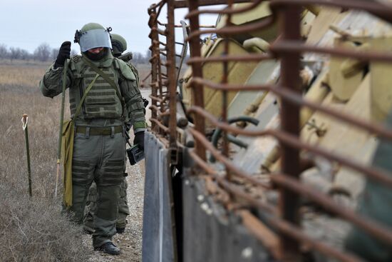 Russia Ukraine Military Operation Sappers