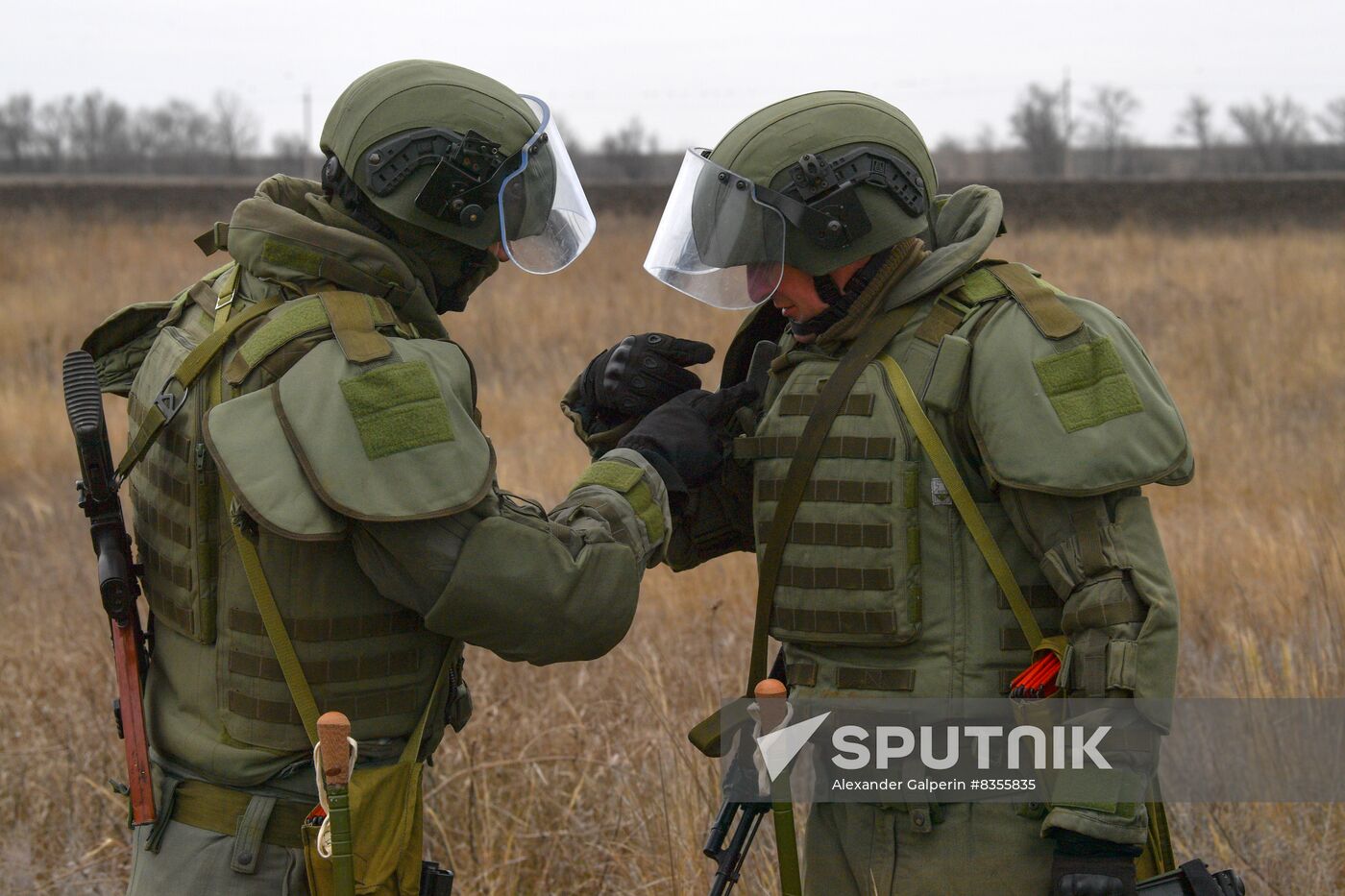Russia Ukraine Military Operation Sappers