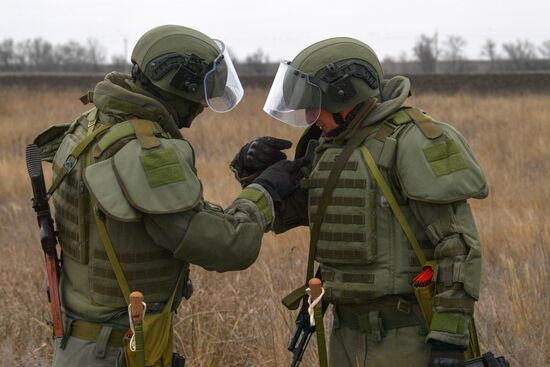 Russia Ukraine Military Operation Sappers