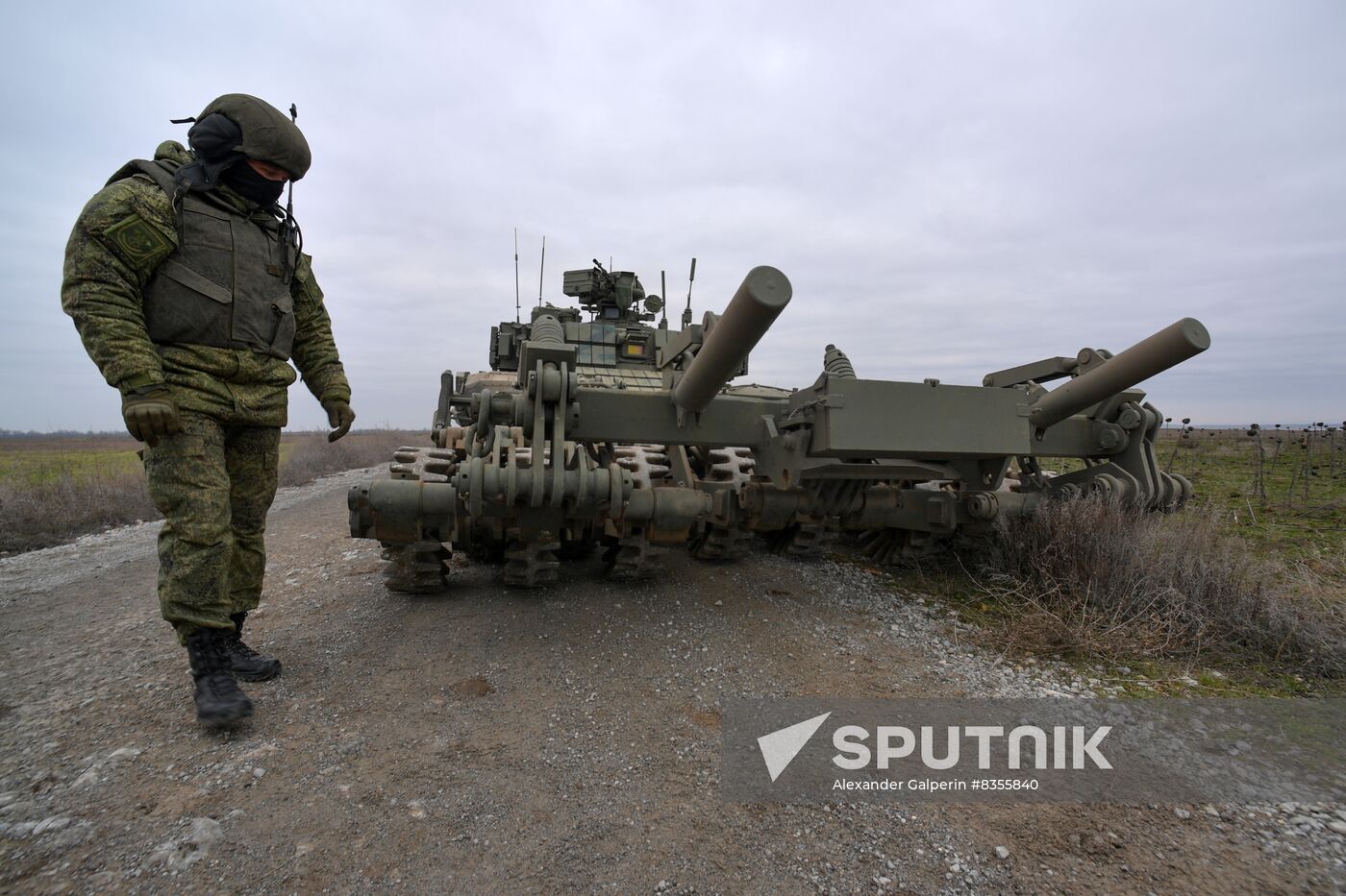 Russia Ukraine Military Operation Sappers