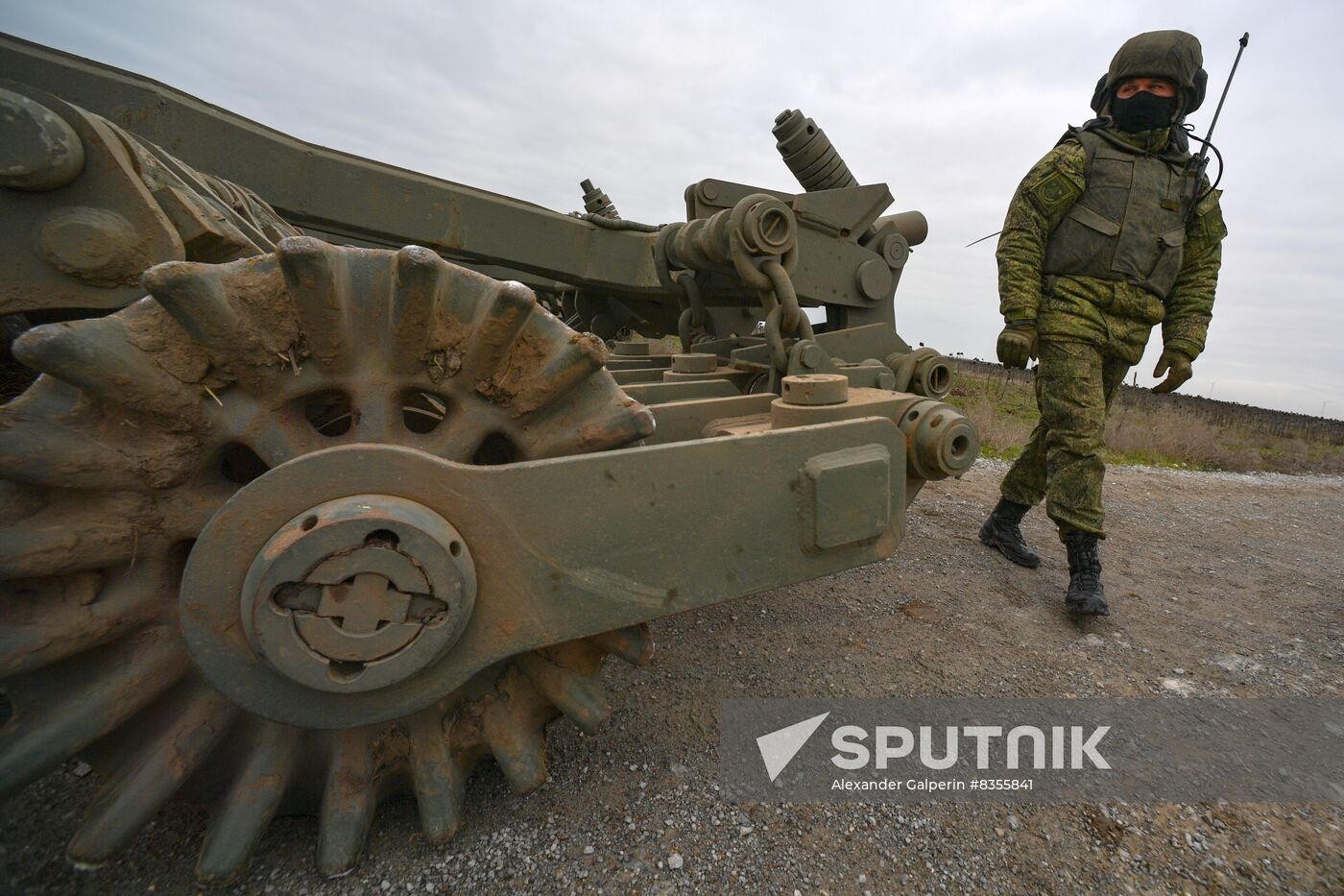 Russia Ukraine Military Operation Sappers