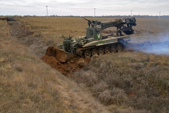 Russia Ukraine Military Operation Sappers
