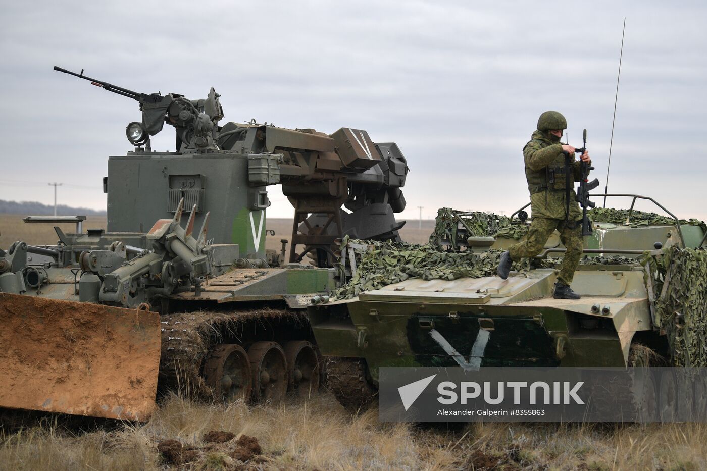 Russia Ukraine Military Operation Sappers