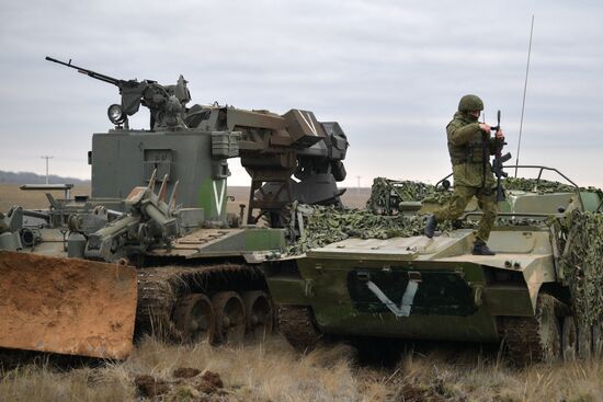 Russia Ukraine Military Operation Sappers