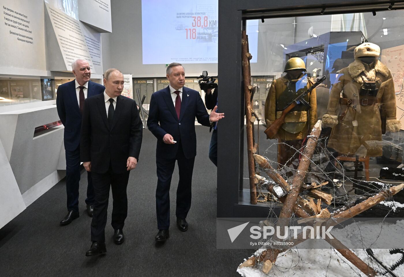 Russia WWII Leningrad Siege Breakthrough Anniversary