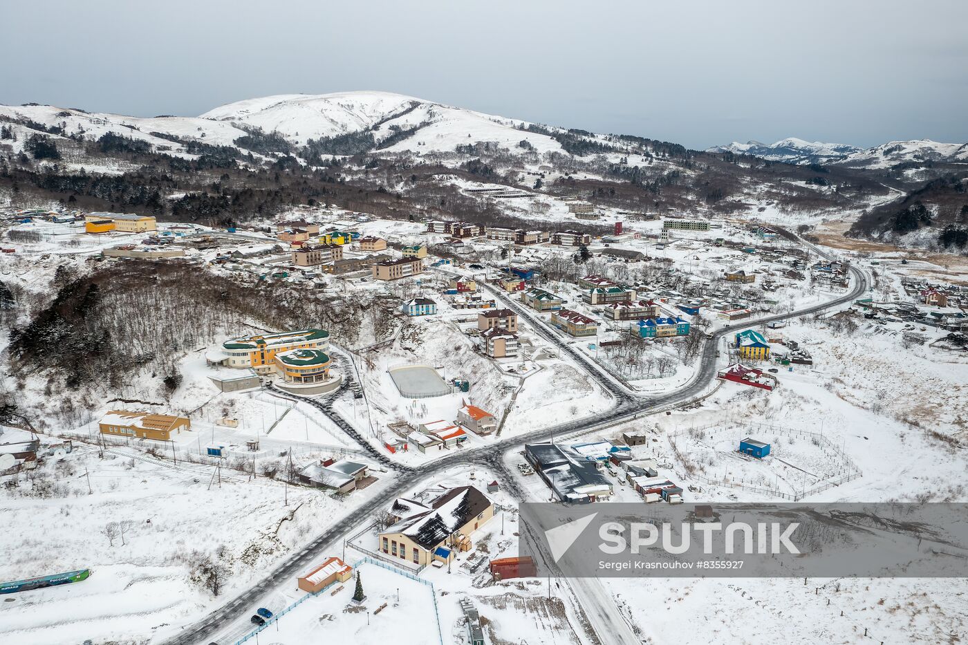 Russia Kuril Island Chain