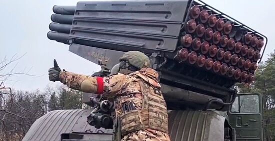 Russia Ukraine Military Operation Rocket Launchers
