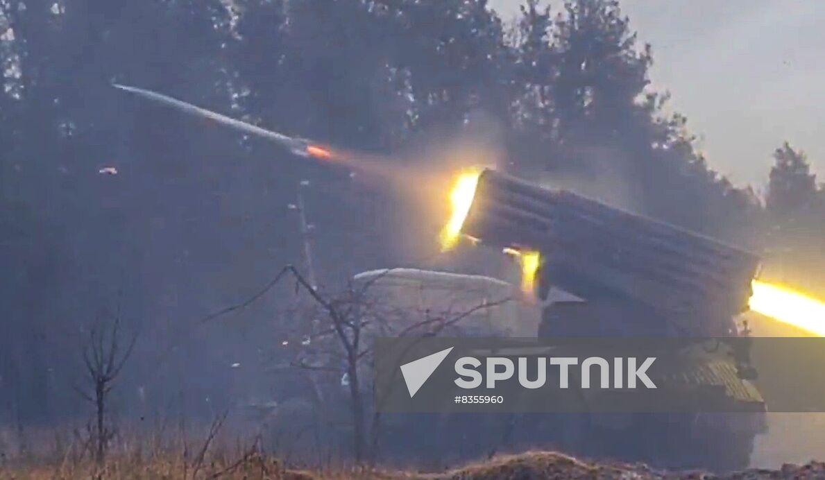 Russia Ukraine Military Operation Rocket Launchers