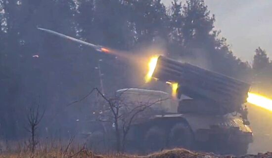 Russia Ukraine Military Operation Rocket Launchers