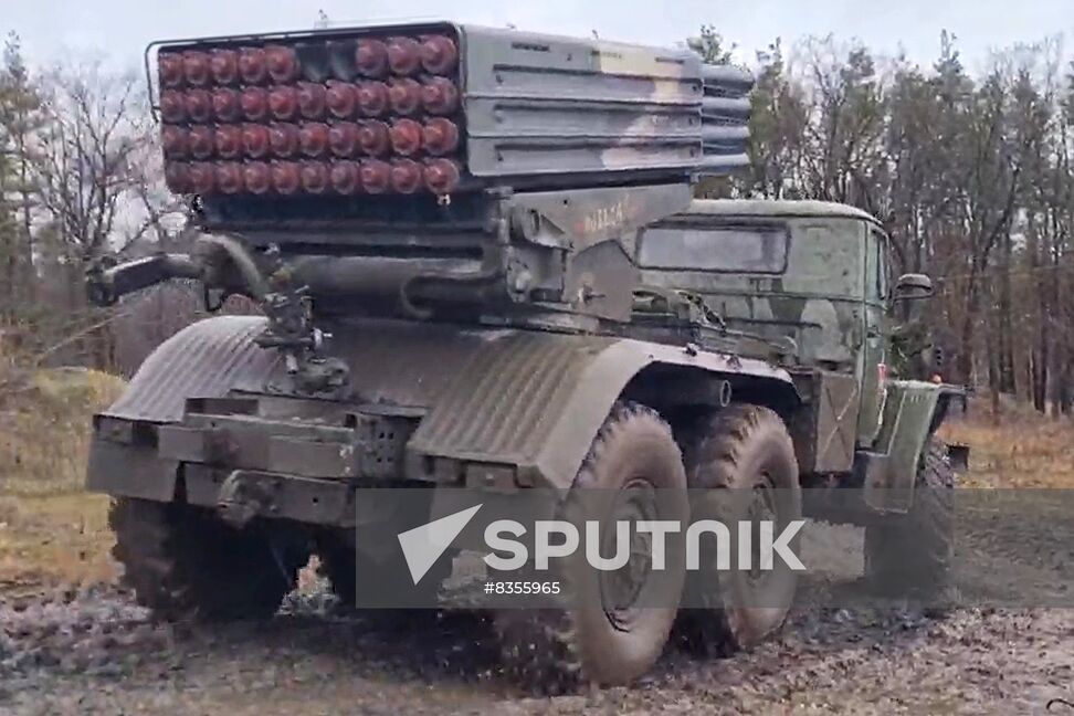 Russia Ukraine Military Operation Rocket Launchers