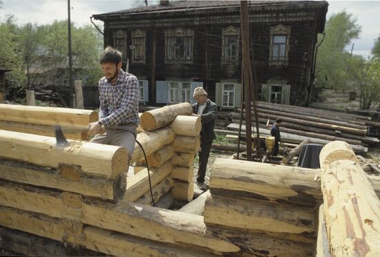 Wooden architecture