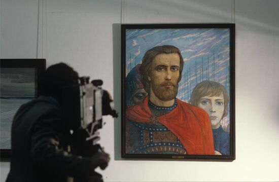 Personal exhibition of People's Artist of USSR Ilya Glazunov