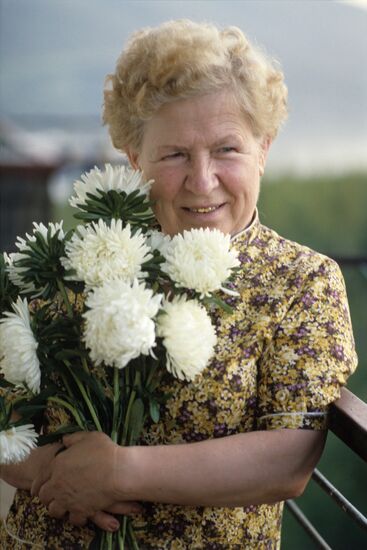 Writer Maria Astafyeva-Koryakina