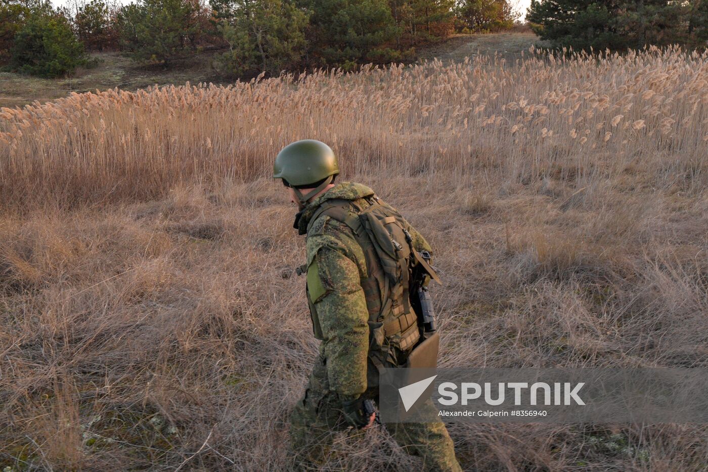 Russia Ukraine Military Operation Cossack Unit