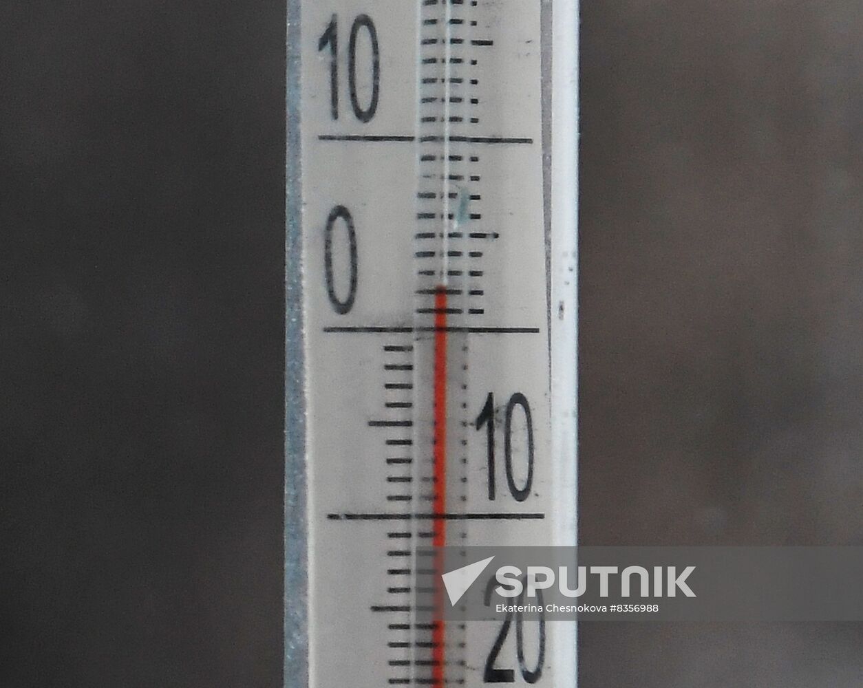 Abnormal warming in Moscow