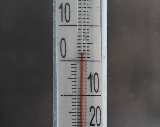 Abnormal warming in Moscow