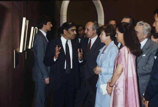Indian delegation visits USSR