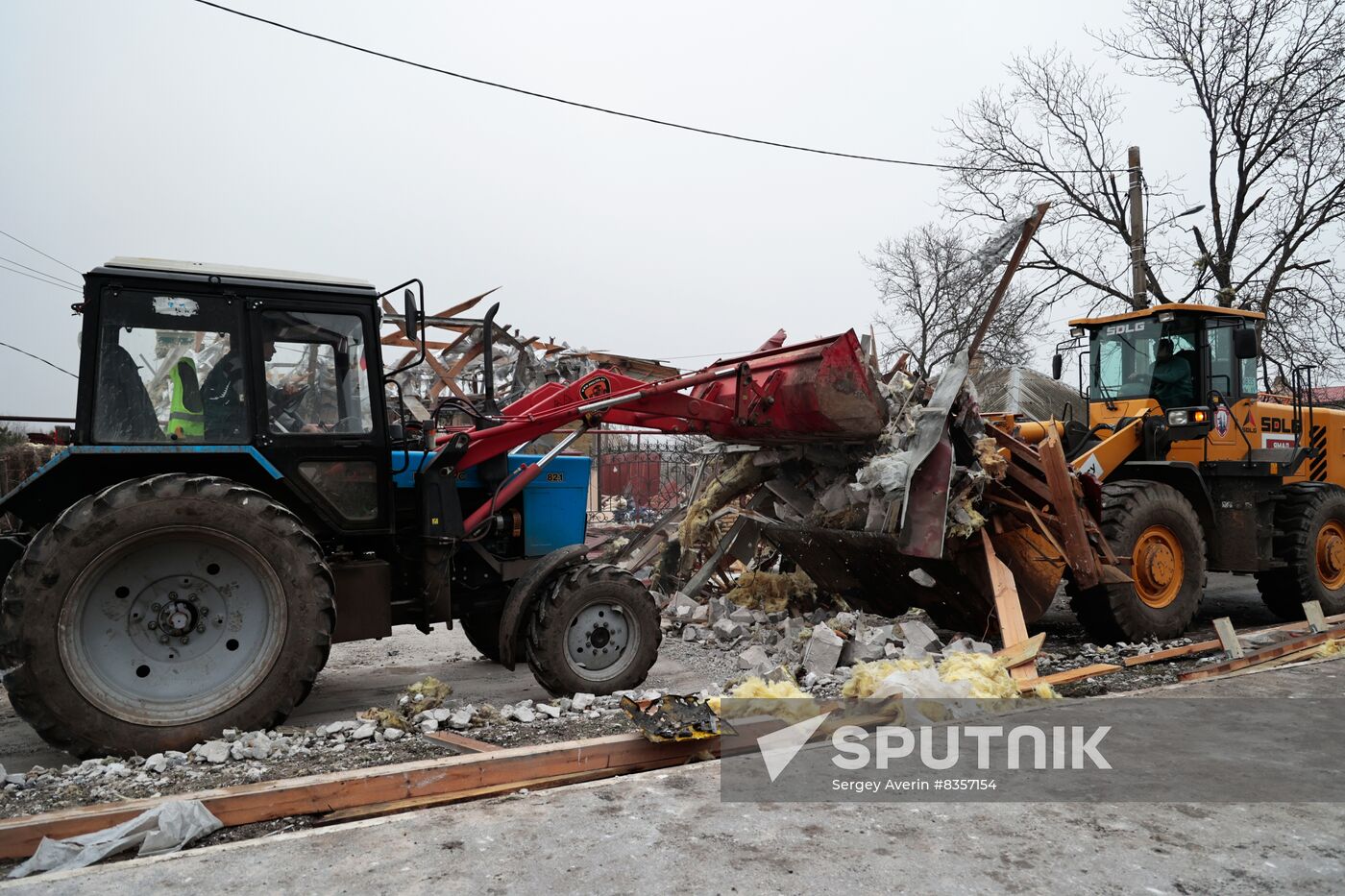 Russia Ukraine Military Operation Shelling