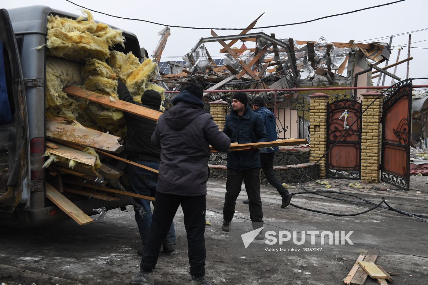 Russia Ukraine Military Operation Shelling