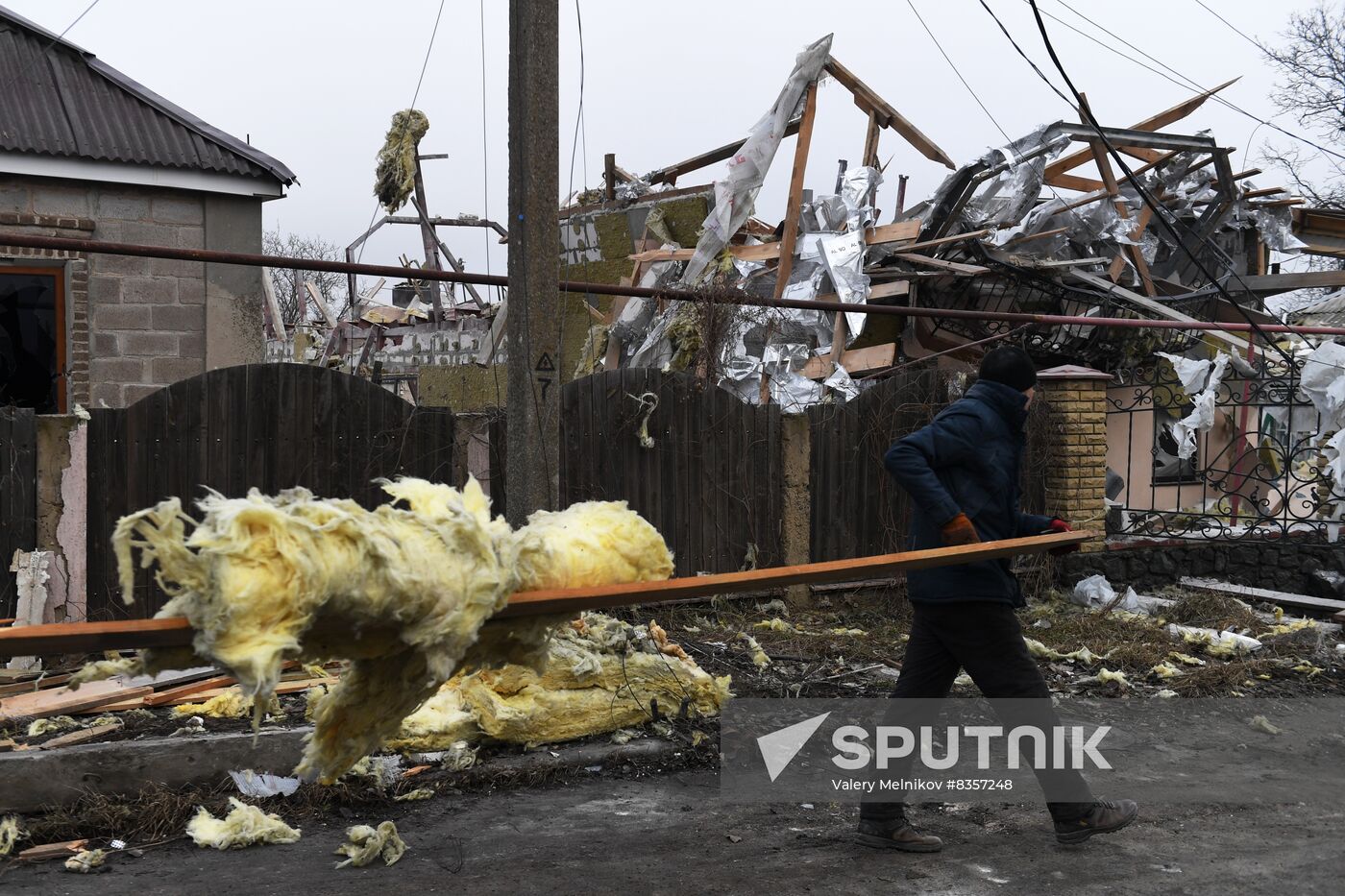 Russia Ukraine Military Operation Shelling